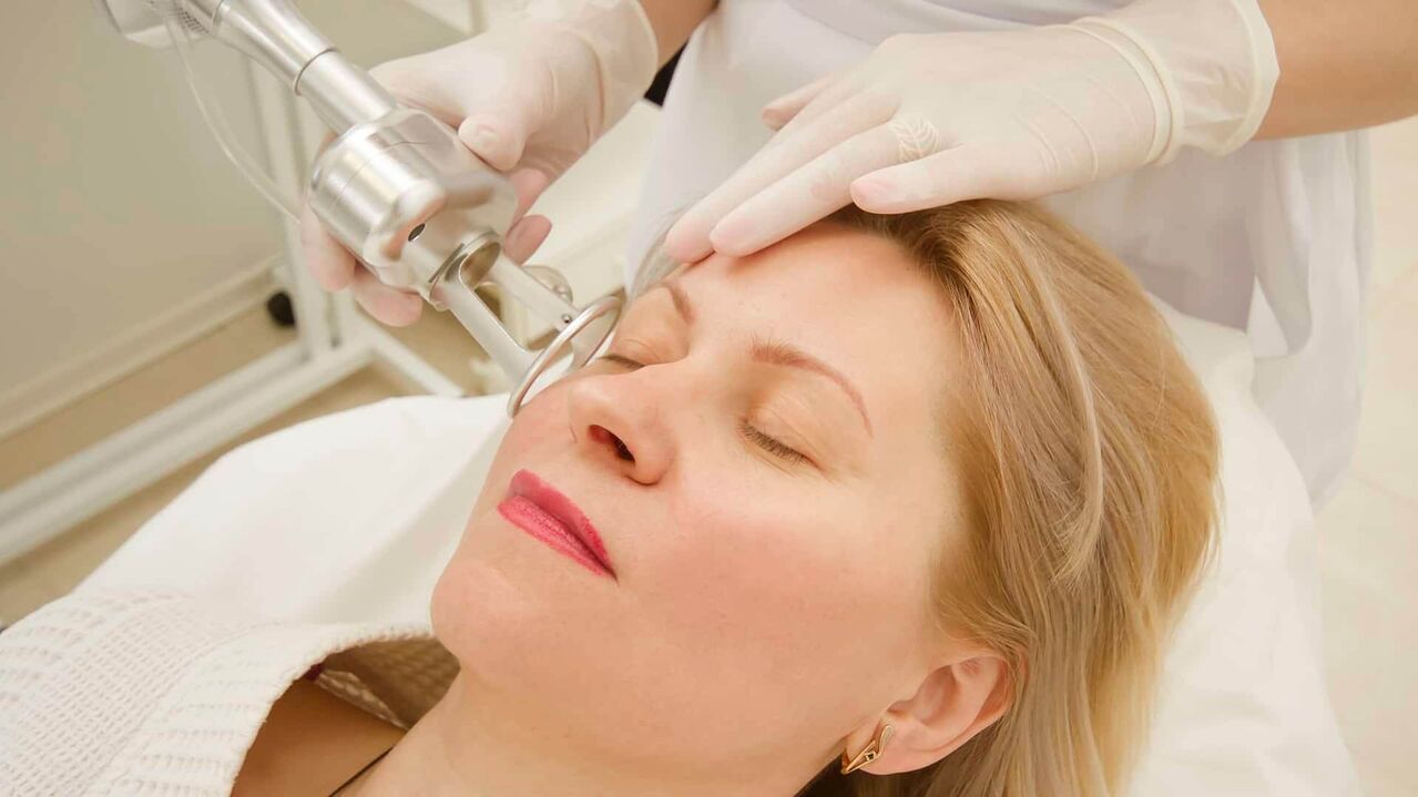 Laser therapy for facial skin rejuvenation